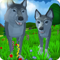 Симулятор Волка: Дикие Животные 3D